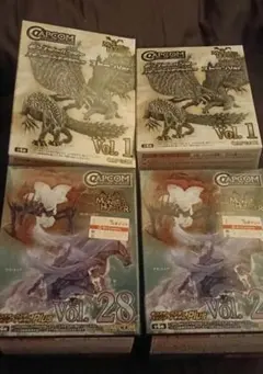 モンスターハンター スタンダードモデル Vol.28 & Vol.1 計4つのサムネイル