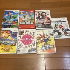 Wii ゲームソフトセット 7本