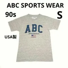 90s USA製 ABC SPORTS WEAR HAWAII Tシャツ グレー