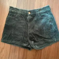《再値下げ》カスタネ　コーデュロイショートパンツ　モスグリーン