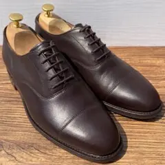 SHIPS スペインカーフ ノルウィージャン Uチップ ユーチップ 7 美品】SHIPS スペインカーフ ノルウィージャン Uチップ ユーチップ 7