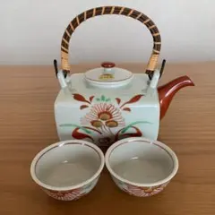 新品、未使用】やちむん 榕原陶房 仲村実作 急須と湯呑み(グラデ)No.40