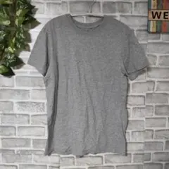 無印良品 半袖tシャツ カットソー 無地 ストレッチ コットン クールネック M