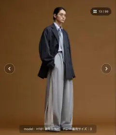 soerte 3 way ルーズインサイドアウトスウェットパンツ