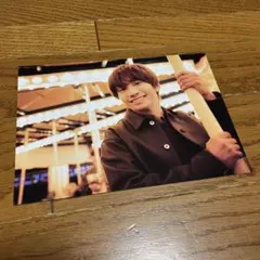 藤原丈一郎　なにわ男子　カレンダー　付録　フォトカード