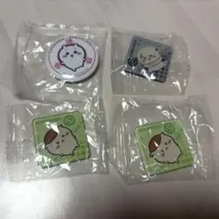 ちいかわ くら寿司 コラボ 缶バッジ マグネット 4点セット