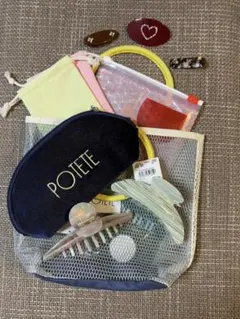 POTETE ヘアクリップ　ノベルティポーチ付き 2026年最新】potete ヘアクリップの人気アイテム - メルカリ