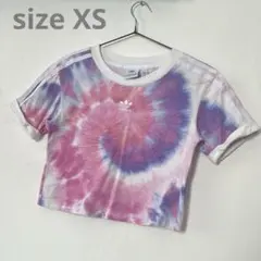 adidas Originals タイダイ クロップドTシャツ J/XSのサムネイル
