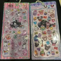 正規プチドロップステッカーアリス・イン・ワンダーランド＆ミッキーマウス シール