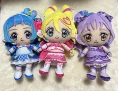 キミとアイドルプリキュア♪ キュアフレンズ ぬいぐるみ 3体セット