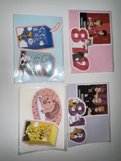 ハイキュー ステッカーセット 4枚入り