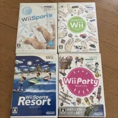 Wiiソフト4本セット