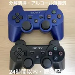 PS3コントローラー 純正 デュアルショック3 2台セット【動作確認済】120