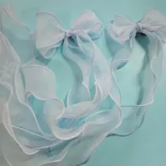 ヘアアクセサリー リボン