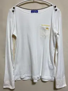 Burberry バーバリーブルーレーベル 長袖Tシャツ38長T平成レトロy2k