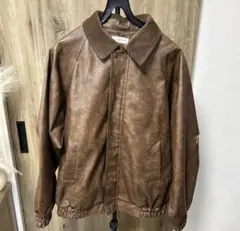 CIAOPANIC TYPY ブラウンレザージャケット