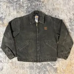 カーハート ショート丈 ジョニーデップ 黒 ダック生地ジャケット 833751833.jpg?1580283974