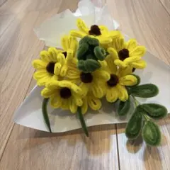 モールフラワー　ミニひまわりブーケのサムネイル