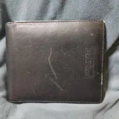 WASKYAWATTO 黒 二つ折り財布