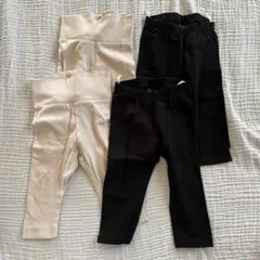 H&M ベビー レギンス 4着セット