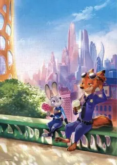 新品未開封　ズートピア　ジグソーパズル 300ピース ブレイクタイム