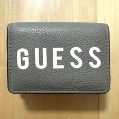 GUESS 三つ折り財布 グレーのサムネイル