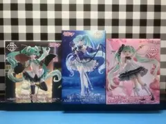 初音ミク AMP フィギュア バースデイ 3点