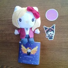 yoshikitty ぬいぐるみ マスコット　クロミ　ステッカー付き
