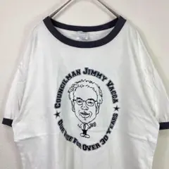 USA古着 00s 人物 リンガーネック Tシャツ