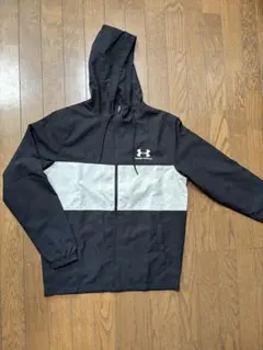 UNDER ARMOUR ウィンドブレーカー フード付き ブラックのサムネイル