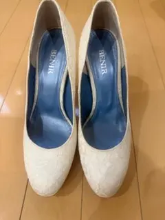 BENIR（ベニル）ブライダルシューズ、パンプス（12cmヒール）