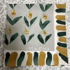 値下げ！チューリップ柄　大判スカーフ