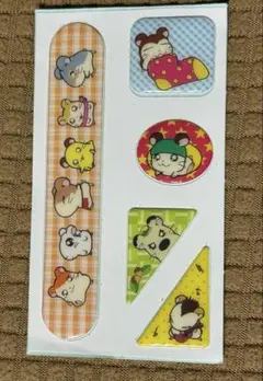 ハム太郎 ステッカーセット　シール　レア