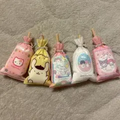 5点セット　サンリオわたあめ　わたあめコレクション　ガチャガチャ　サンリオガチャ