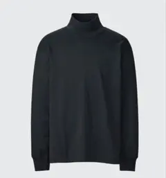 UNIQLO U ブラッシュドモックネックTシャツ
