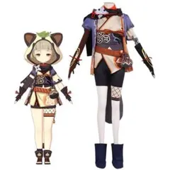 【新品・未使用】早柚 原神 コスプレ 衣装 高品質