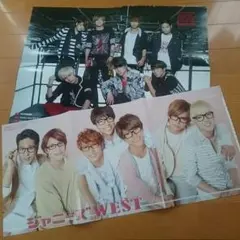 ジャニーズWEST&ジャニーズJr. ピンナップセット4枚