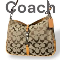 美品✨　コーチ　coach　アクセサリーポーチ　6091　シグネチャー