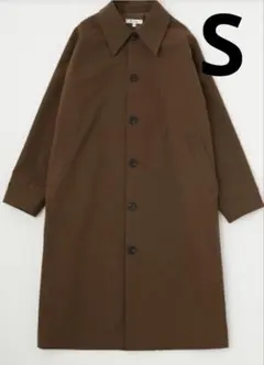 売り切りセール‼️美品‼️moussy ステンカラーコート　ロングコート　ブラウン