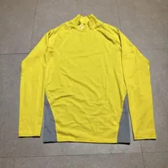 Under armour ロンt 長袖tシャツ　スポーツウェア　黄色　グレー　M