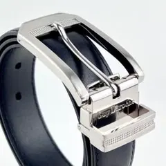 【B級品】 新品未使用 Guy laroche ベルト レザー ブラック 黒