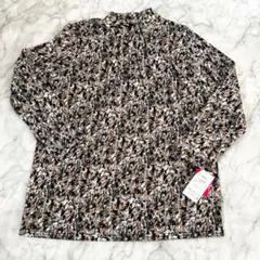 レディース トップス 裏起毛 ニットソー M～L