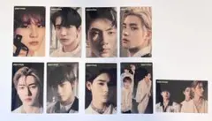 ENHYPEN エナプ 定め ユニバ特典 クリアトレカ　9枚セット