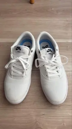 NIKE SB CHECK ホワイト スニーカー