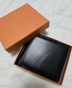 二つ折り財布❣️ メンズ レザー スキミング防止 本革 上品 ギフト