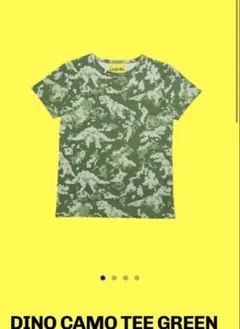 isecai DINO CAMO TEE GREEN Tシャツ isecai DINO CAMO TEE GREEN Tシャツ - メルカリ