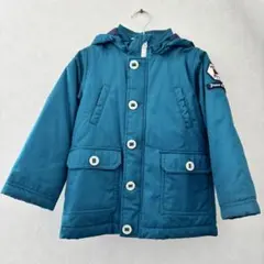 ニットプランナー KP 120cm フード付きジャケット ジャンパー 青