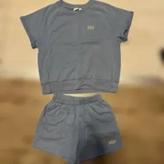 gap kids キッズ　スウェット　セットアップ　水色　130 120