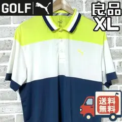 【24時間以内/匿名配送】良品 プーマゴルフ メンズ 半袖 ポロシャツ XL