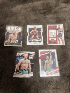 UFC カード　コナー・マクレガー　5枚セット